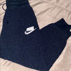 nike teddy joggers